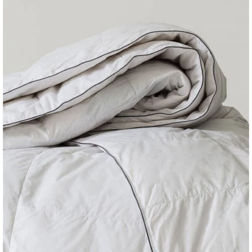 MPC Maison Couette Luxe En Plume 4 Saisons Blanc 260x240 Cm 4 MPC Maison Couette Luxe En Plume 4 Saisons Blanc 260x240 Cm – Image 2