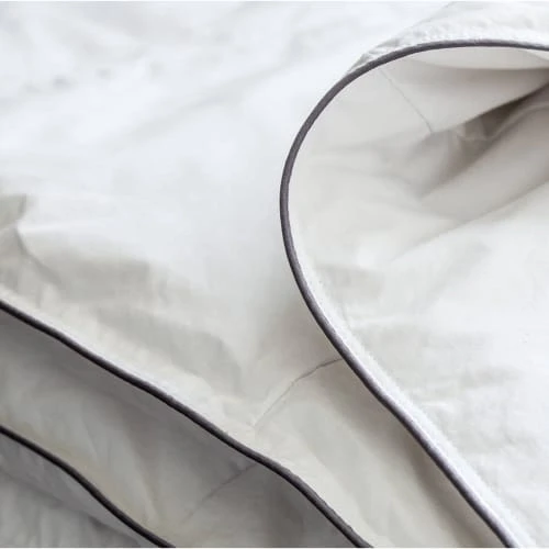 MPC Maison Couette Luxe En Plume 4 Saisons Blanc 260x240 Cm 5 MPC Maison Couette Luxe En Plume 4 Saisons Blanc 260x240 Cm – Image 3