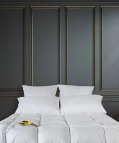 Sensei Maison Couette Naturelle CHAUDE 30% Duvet 140x200 Cm -Boutique Maisons du Monde couette naturelle chaude 30 duvet 140x200 cm 2