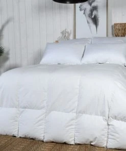 Sensei Maison Couette Naturelle CHAUDE 30% Duvet 140x200 Cm -Boutique Maisons du Monde couette naturelle chaude 30 duvet 140x200 cm 3