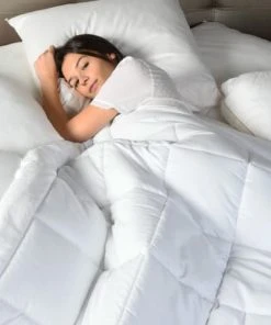 Sensei Maison Couette Naturelle CHAUDE 40% Duvet 240X260 Cm -Boutique Maisons du Monde couette naturelle chaude 40 duvet 240x260 cm 5