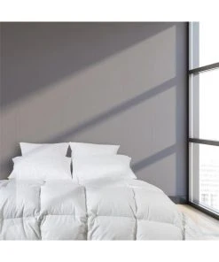 Sensei Maison Couette Naturelle CHAUDE 70% Duvet 260x240 Cm -Boutique Maisons du Monde couette naturelle chaude 70 duvet 260x240 cm 3