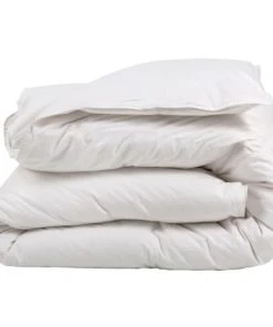 Castex Couette Naturelle Chaude Duvet D’oie Et Coton Bio 260x240 Cm