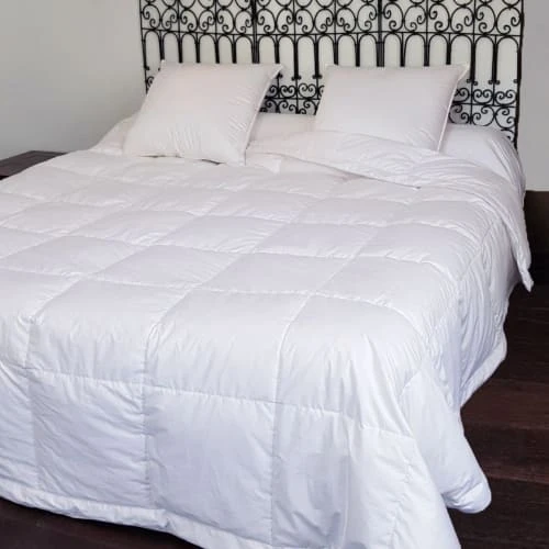 Castex Couette Naturelle Fine En Duvet Et Coton Bio King Size 280x240 Cm 4 Castex Couette Naturelle Fine En Duvet Et Coton Bio King Size 280x240 Cm – Image 2