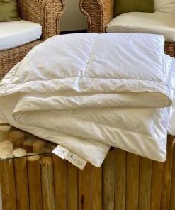 Castex Couette Naturelle Fine En Duvet Et Coton Bio King Size 300x240 Cm -Boutique Maisons du Monde couette naturelle fine en duvet et coton bio king size 300x240 cm 4