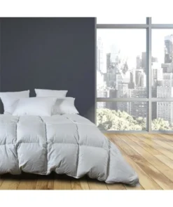 Sensei Maison Couette Naturelle LEGERE 90% Duvet 140x200 Cm -Boutique Maisons du Monde couette naturelle legere 90 duvet 140x200 cm 4