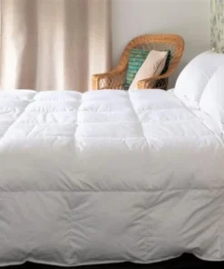 Castex Couette Naturelle Tempérée Duvet D’oie Et Coton Bio 200x200 Cm -Boutique Maisons du Monde couette naturelle temperee duvet d oie et coton bio 200x200 cm 2