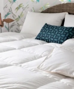 Castex Couette Naturelle Tempérée En Duvet Et Coton Bio King Size 280x240 Cm -Boutique Maisons du Monde couette naturelle temperee en duvet et coton bio king size 280x240 cm 2