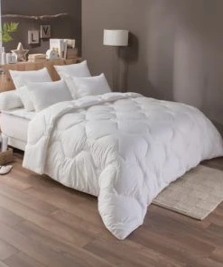 DODO Couette Protection Active Anti-acariens Végétal CHAUDE 200x200 Cm -Boutique Maisons du Monde couette protection active anti acariens vegetal chaude 200x200 cm 1