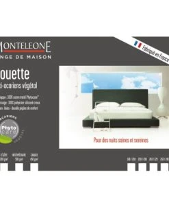 Montéléone Couette Synthétique Chaude 140x200 Cm -Boutique Maisons du Monde couette synthetique chaude 140x200 cm 3