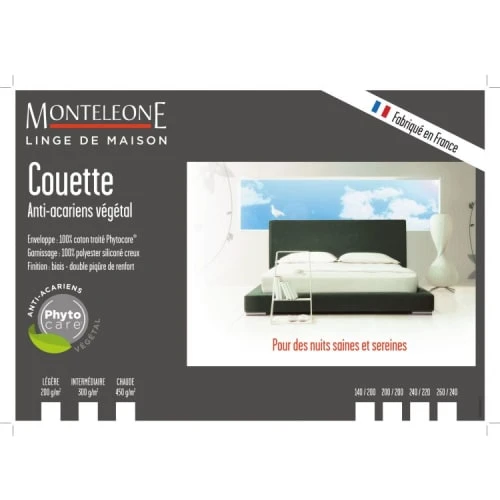 Montéléone Couette Synthétique Légère 200x200 Cm 5 Montéléone Couette Synthétique Légère 200x200 Cm – Image 3