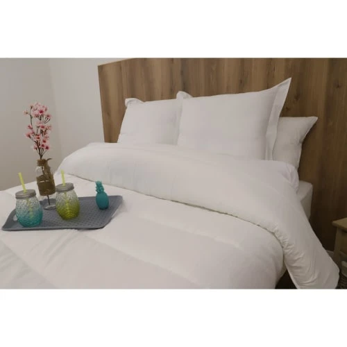 Linandelle Couette Synthétique Légère été En Polyester Blanc 220x240 Cm 5 Linandelle Couette Synthétique Légère été En Polyester Blanc 220x240 Cm – Image 3