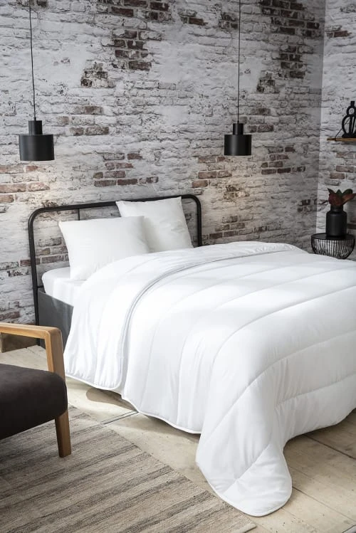 Abeil Couette Tempérée 240 X 260 Cm Polyester Blanc 4 Abeil Couette Tempérée 240 X 260 Cm Polyester Blanc – Image 2
