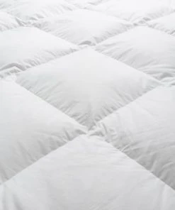 WAKE ME GREEN Couette TEMPEREE 40% Duvet - Coton 220x240 Cm -Boutique Maisons du Monde couette temperee 40 duvet coton 220x240 cm 3