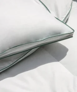 WAKE ME GREEN Couette TEMPÉRÉE 50% Duvet - Coton 220x240 Cm -Boutique Maisons du Monde couette temperee 50 duvet coton 220x240 cm 3