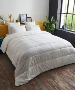 WAKE ME GREEN Couette TEMPÉRÉE Extra-Douce - Coton Bio 240x260 Cm -Boutique Maisons du Monde couette temperee extra douce coton bio 240x260 cm 1