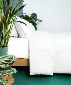 WAKE ME GREEN Couette TEMPEREE Toucher Duvet - Coton 240x260 Cm -Boutique Maisons du Monde couette temperee toucher duvet coton 240x260 cm 2