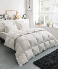 DODO Couette Thermoduv TEMPEREE - 70% Duvet D'Oie 240x260 Cm -Boutique Maisons du Monde couette thermoduv temperee 70 duvet d oie 240x260 cm 1