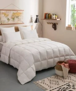 DODO Couette Toucher Duvet Chaude 240x260 Cm -Boutique Maisons du Monde couette toucher duvet chaude 240x260 cm 1