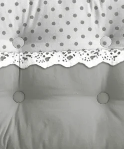 Home Maison Coussin Tête De Lit Bicolore Coton Gris 45 X 70 -Boutique Maisons du Monde coussin tete de lit bicolore coton gris 45 x 70 2