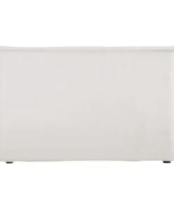 Maisons Du Monde Housse De Tête De Lit 180 En Lin Lavé Blanche