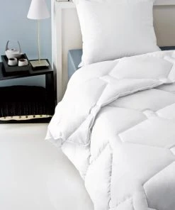 Abeil Lot De 2 Oreillers 60 X 60 Cm Polyester Moelleux Blanc -Boutique Maisons du Monde lot de 2 oreillers 60 x 60 cm polyester moelleux blanc 3