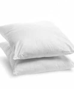 BLEU CALIN Lot De 2 Oreillers 60x60cm Anti-acariens Moelleux