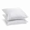 BLEU CALIN Lot De 2 Oreillers Moelleux Coton Bio 60x60cm -Boutique Maisons du Monde lot de 2 oreillers moelleux coton bio 60x60cm