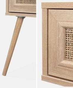 Alice's Garden Lot De 2 Tables De Chevet Effet Bois Et Cannage, 1 Tiroir 13 Alice's Garden Lot De 2 Tables De Chevet Effet Bois Et Cannage, 1 Tiroir -Boutique Maisons du Monde lot de 2 tables de chevet effet bois et cannage 1 tiroir 5
