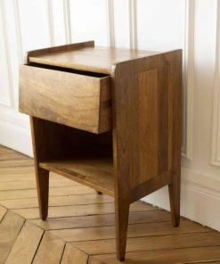 Passage Vernet Lot De 2 Tables De Chevet Manguier Bois Clair -Boutique Maisons du Monde lot de 2 tables de chevet manguier bois clair 14