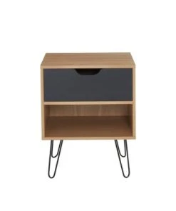 Baita Lot De 2 Tables De Chevet Noir Et Effet Chêne 1 Tiroir 10 Baita Lot De 2 Tables De Chevet Noir Et Effet Chêne 1 Tiroir -Boutique Maisons du Monde lot de 2 tables de chevet noir et effet chene 1 tiroir 3