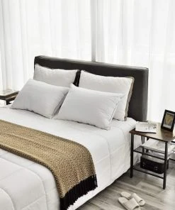 RED DECO Lot De 2 Tables De Chevets Médium MDF Marron H50.8CM -Boutique Maisons du Monde lot de 2 tables de chevets medium mdf marron h50 8cm 1