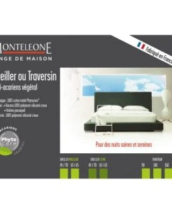 Grenier Alpin Oreiller 45 X 70 Cm Softyne N°1 Moelleux Et Anti-acariens -Boutique Maisons du Monde oreiller 45 x 70 cm softyne n01 moelleux et anti acariens 1