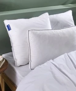 BLEU CALIN Oreiller 65x65cm SENSATION DUVET PREMIUM -Boutique Maisons du Monde oreiller 65x65cm sensation duvet premium 1
