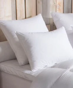 DODO Oreiller 90% Duvet D'Oie MEDIUM 40x60 Cm -Boutique Maisons du Monde oreiller 90 duvet d oie medium 40x60 cm 1