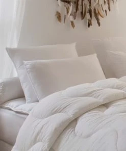 Drouault Oreiller Alaska 40% Duvet - FERME 65x65 Cm -Boutique Maisons du Monde oreiller alaska 40 duvet ferme 65x65 cm 1