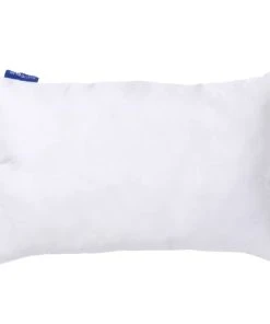 BLEU CALIN Oreiller Confort Moelleux Traitement Naturel Enveloppe Coton 60x60cm