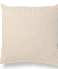 BLEU CALIN Oreiller Coton Lin 60x60cm
