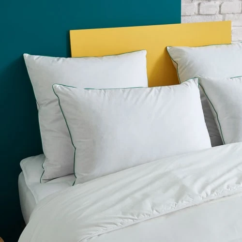 WAKE ME GREEN Oreiller Ferme 30% Duvet - Coton Bio 65x65 Cm 4 WAKE ME GREEN Oreiller Ferme 30% Duvet - Coton Bio 65x65 Cm – Image 2