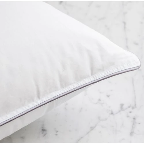 MPC Maison Oreiller Hôtel Luxe En Synthétique Blanc 65x65 Cm 4 MPC Maison Oreiller Hôtel Luxe En Synthétique Blanc 65x65 Cm – Image 2