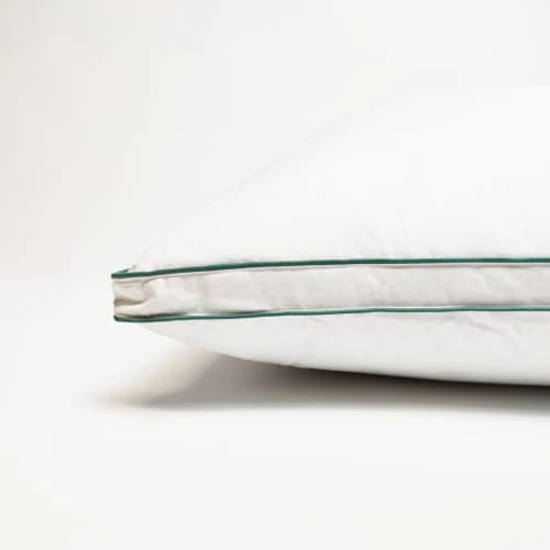 WAKE ME GREEN Oreiller MEDIUM 50% Duvet - Coton Bio 50x75 Cm 6 WAKE ME GREEN Oreiller MEDIUM 50% Duvet - Coton Bio 50x75 Cm – Image 4