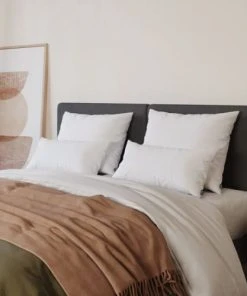 Emma Matelas Oreiller Microfibre Emma Nuage 50x70 -Boutique Maisons du Monde oreiller microfibre emma nuage 50x70 3