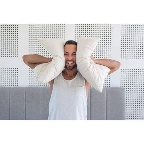 Pilimpi Oreiller Naturel Ferme Coton Bio - 100% LAINE VIERGE-60 X 60 Cm 4 Pilimpi Oreiller Naturel Ferme Coton Bio - 100% LAINE VIERGE-60 X 60 Cm – Image 2