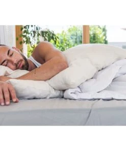 Pilimpi Oreiller Naturel Moelleux Coton Bio - 100% LAINE VIERGE-70 X 50 Cm -Boutique Maisons du Monde oreiller naturel moelleux coton bio 100 laine vierge 70 x 50 cm 5