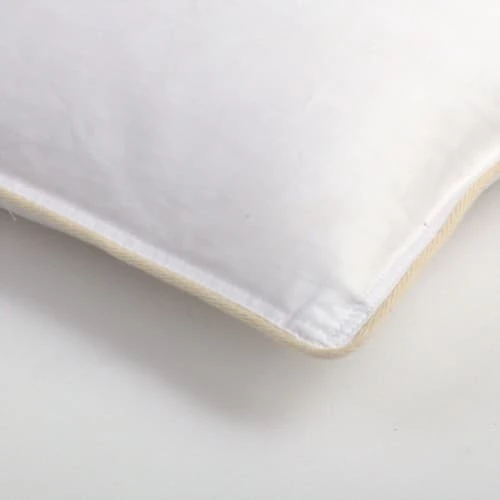 Castex Oreiller Naturel Moelleux En Duvet Et Coton Bio 60x60 Cm 7 Castex Oreiller Naturel Moelleux En Duvet Et Coton Bio 60x60 Cm – Image 5