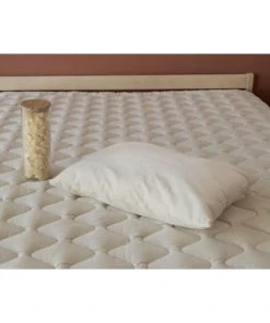 Pilimpi Oreiller Naturel Plat Coton Bio - 100% LAINE VIERGE-60 X 40 Cm -Boutique Maisons du Monde oreiller naturel plat coton bio 100 laine vierge 60 x 40 cm 4