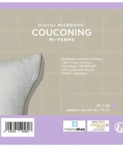 Lestra Oreiller Synthétique Mi-ferme 45x65 Cm -Boutique Maisons du Monde oreiller synthetique mi ferme 45x65 cm 3