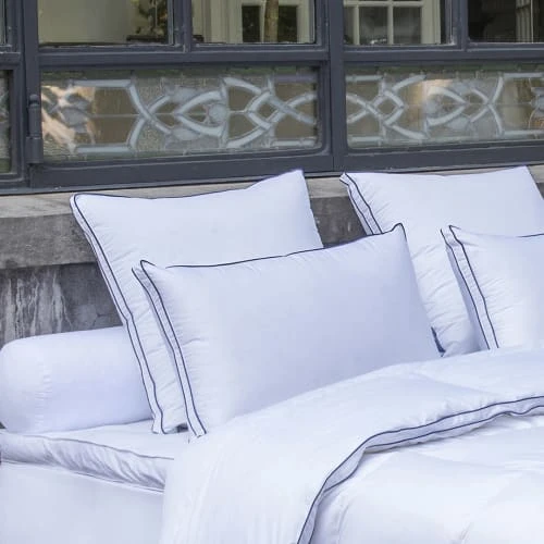 Drouault Oreiller TRIANON - 50% Duvet De Canard Blanc - Medium 50x75 Cm 4 Drouault Oreiller TRIANON - 50% Duvet De Canard Blanc - Medium 50x75 Cm – Image 2