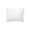 TODAY Oreiller Uni En Polyester Blanc 50x70 Cm -Boutique Maisons du Monde oreiller uni en polyester blanc 50x70 cm
