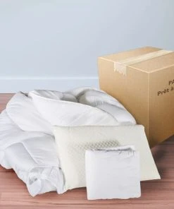 Olympe Pack Protège Matelas + Couette + Oreiller 90x190 -Boutique Maisons du Monde pack protege matelas couette oreiller 90x190 5